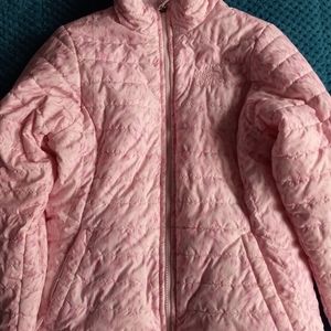 Pink North Face Jacket